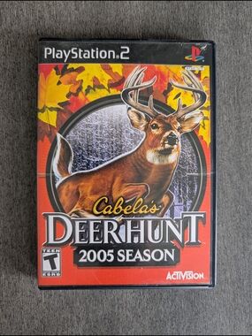 Ps2 Playstation 2 Cabela's Deer Hunt 2005 Season Video Game 🎮 Complete